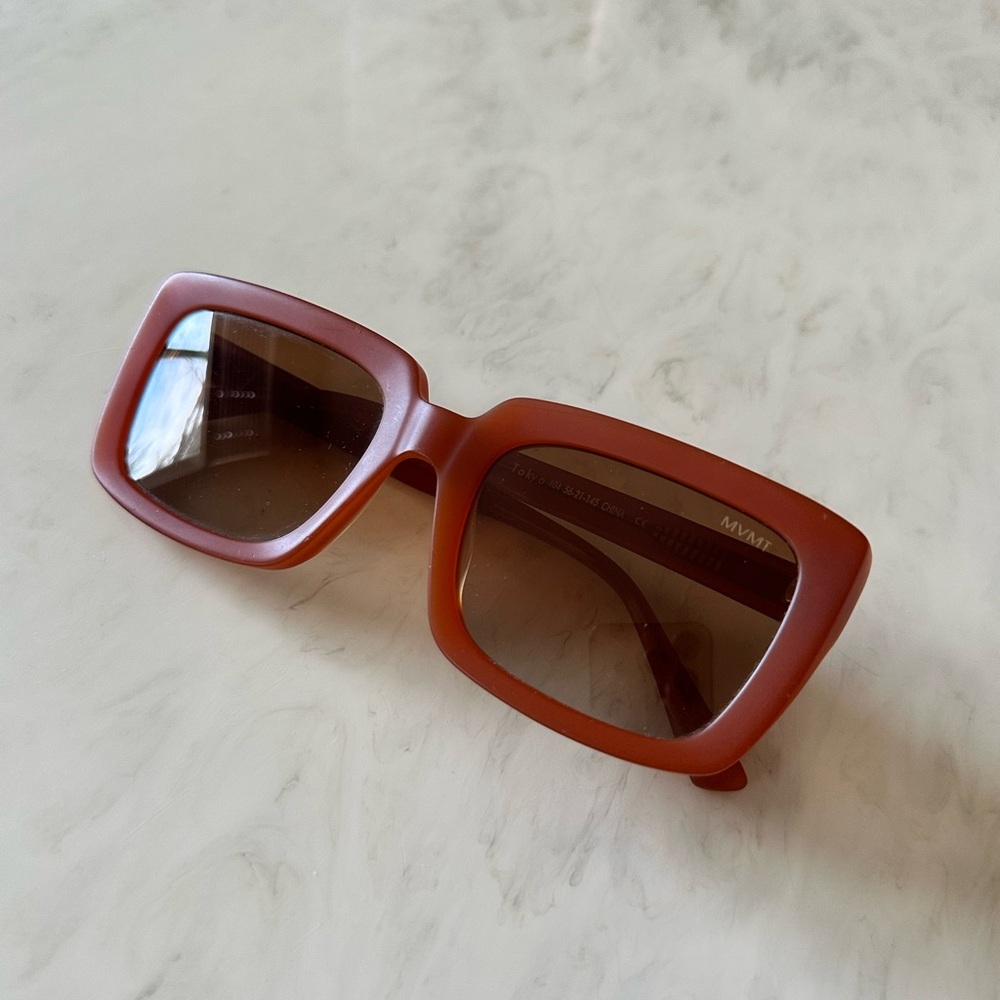 MVMT Orange Tokyo Sunglasses - Like New